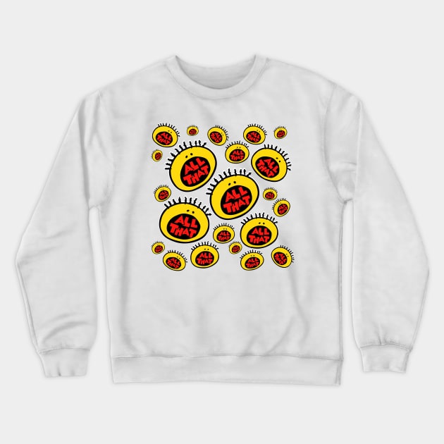 All That pattern Crewneck Sweatshirt by miyku